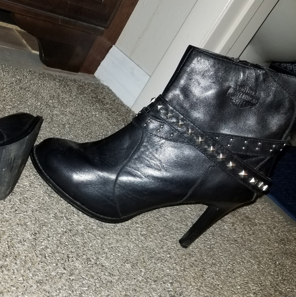 Harley Davidson Leather Boots